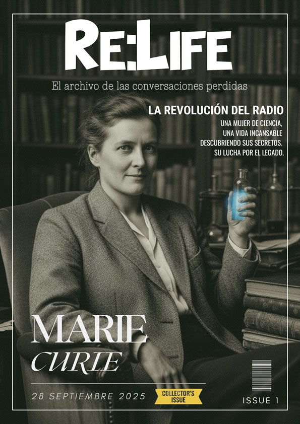 portada re:Life 1 Marie Curie