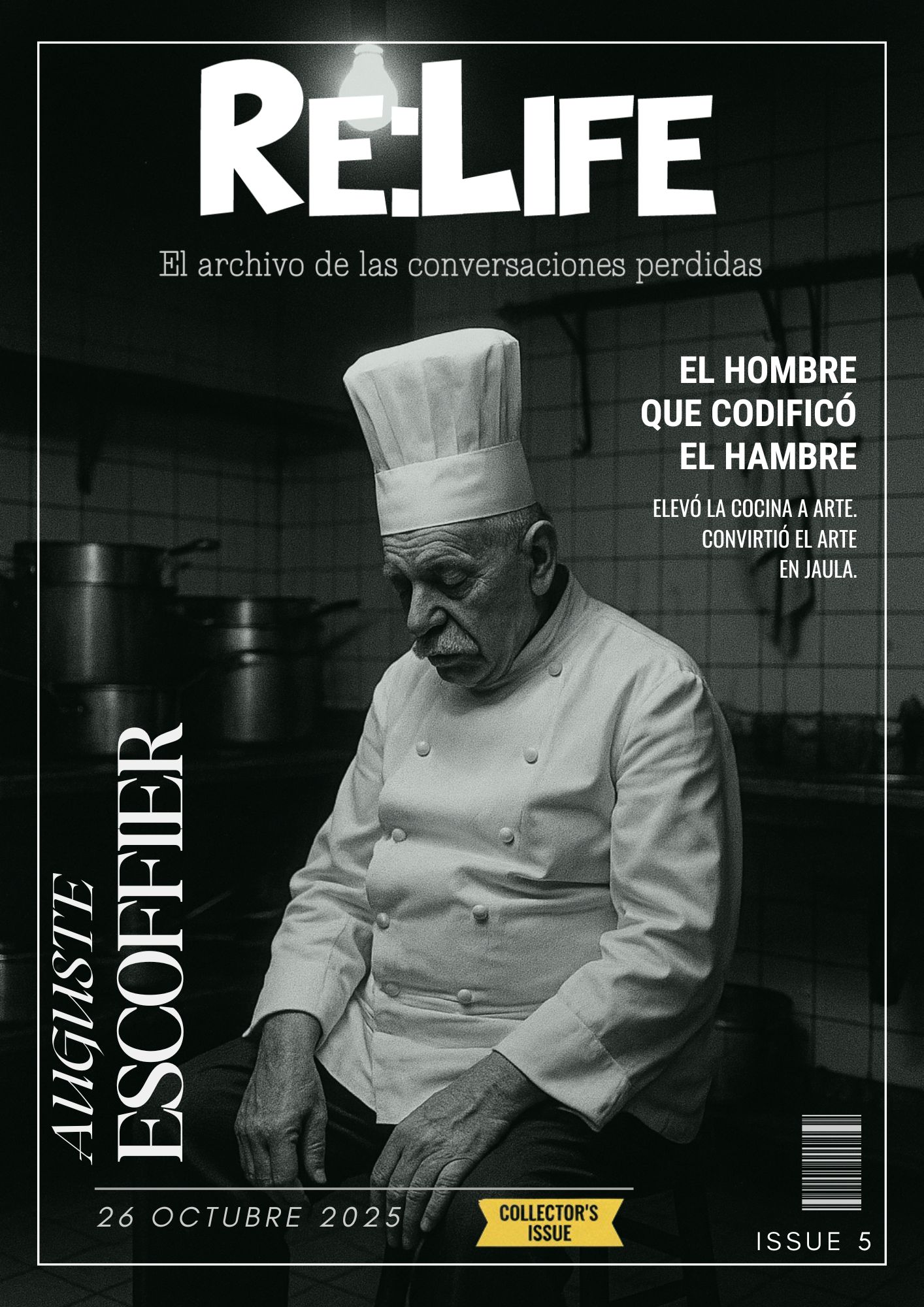 re:life 5: Auguste Escoffier visto por Henri Cartier-Bresson