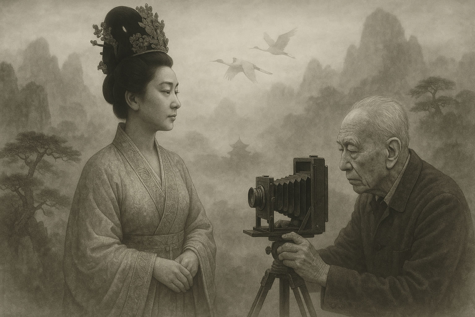 Richard Avedon y Gengis Kan