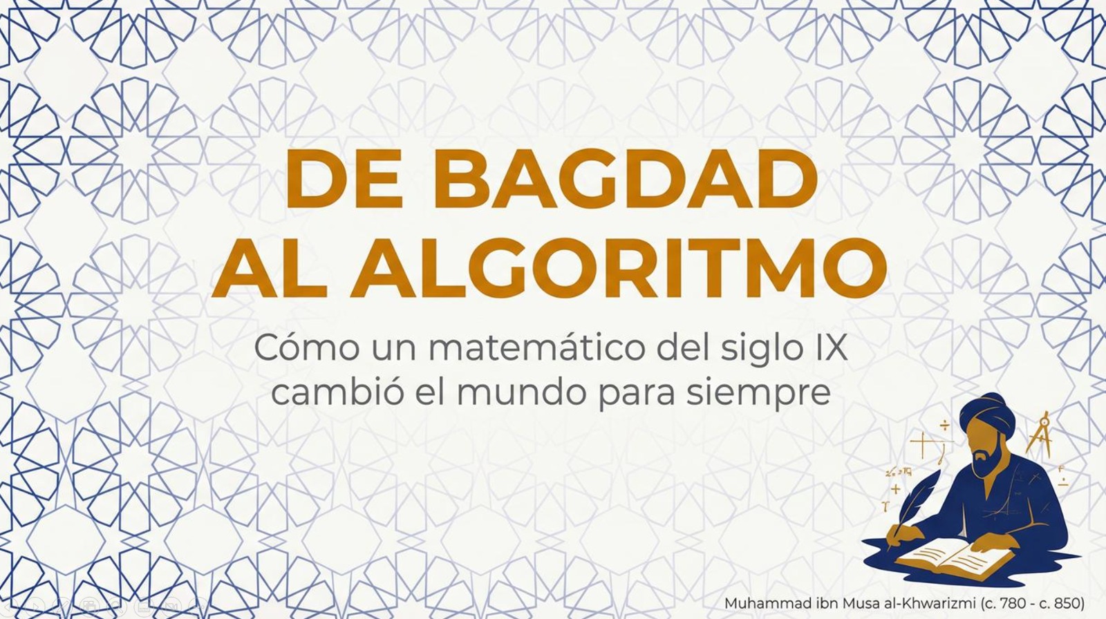 De Bagdad al algoritmo