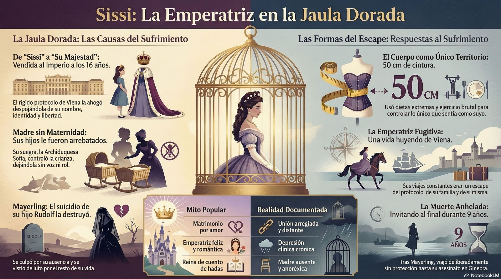 infografía de Sissi