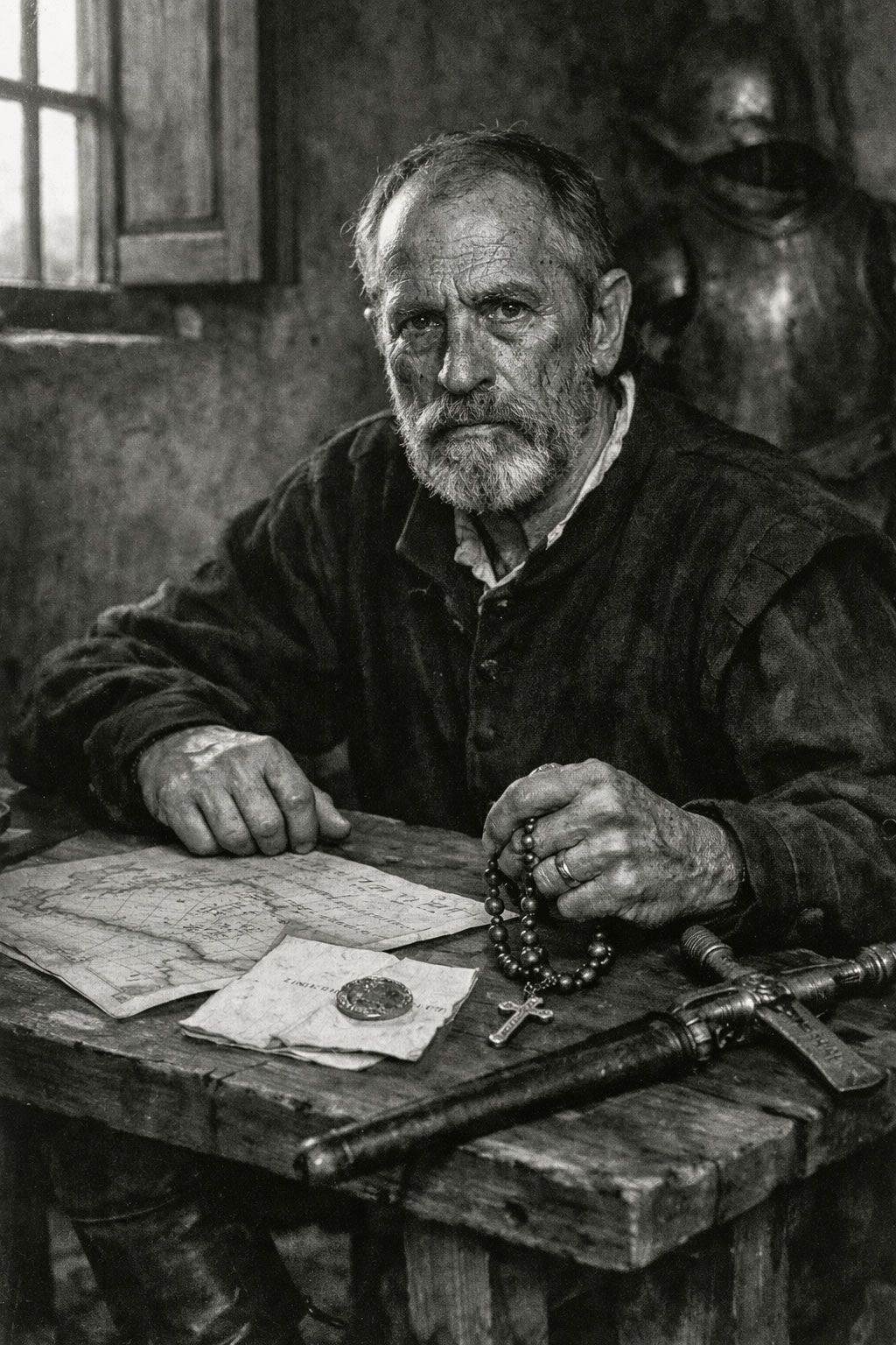Francisco-Pizarro-Enrique-MenesesA1 Francisco Pizarro en la mirada del estilo de Enrique Meneses