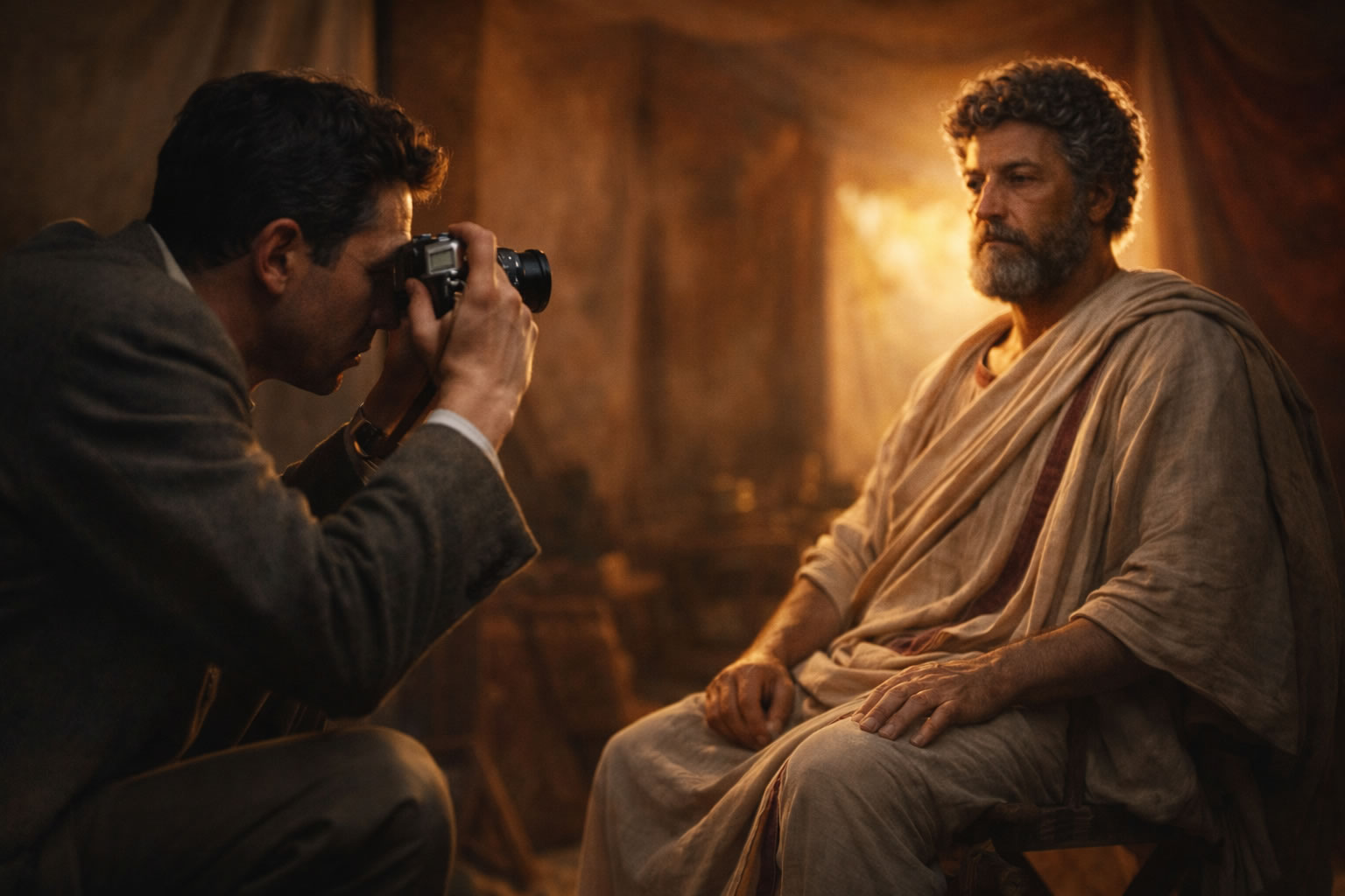 Marco Aurelio y Ernst Haas