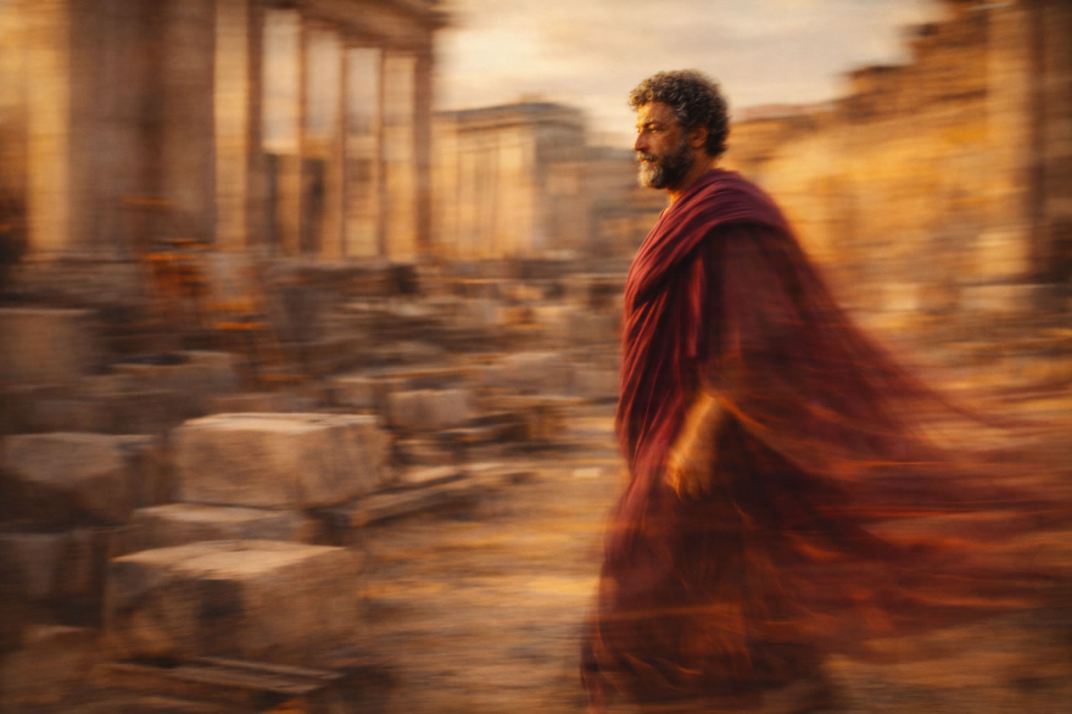 Marco Aurelio by Ernst Haas