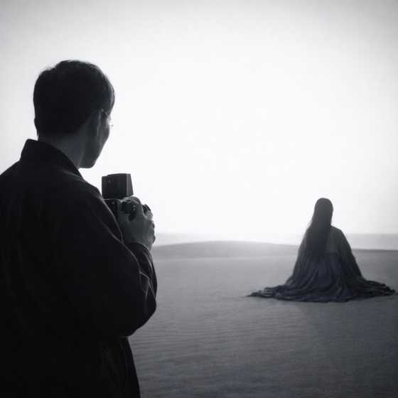Enrique Meneses fotografía a Francisco Pizarro