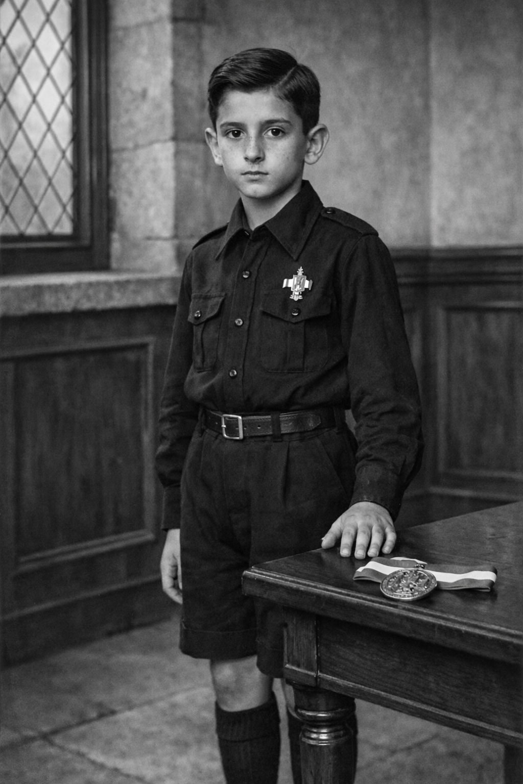 Umberto Eco al estilo de August Sander