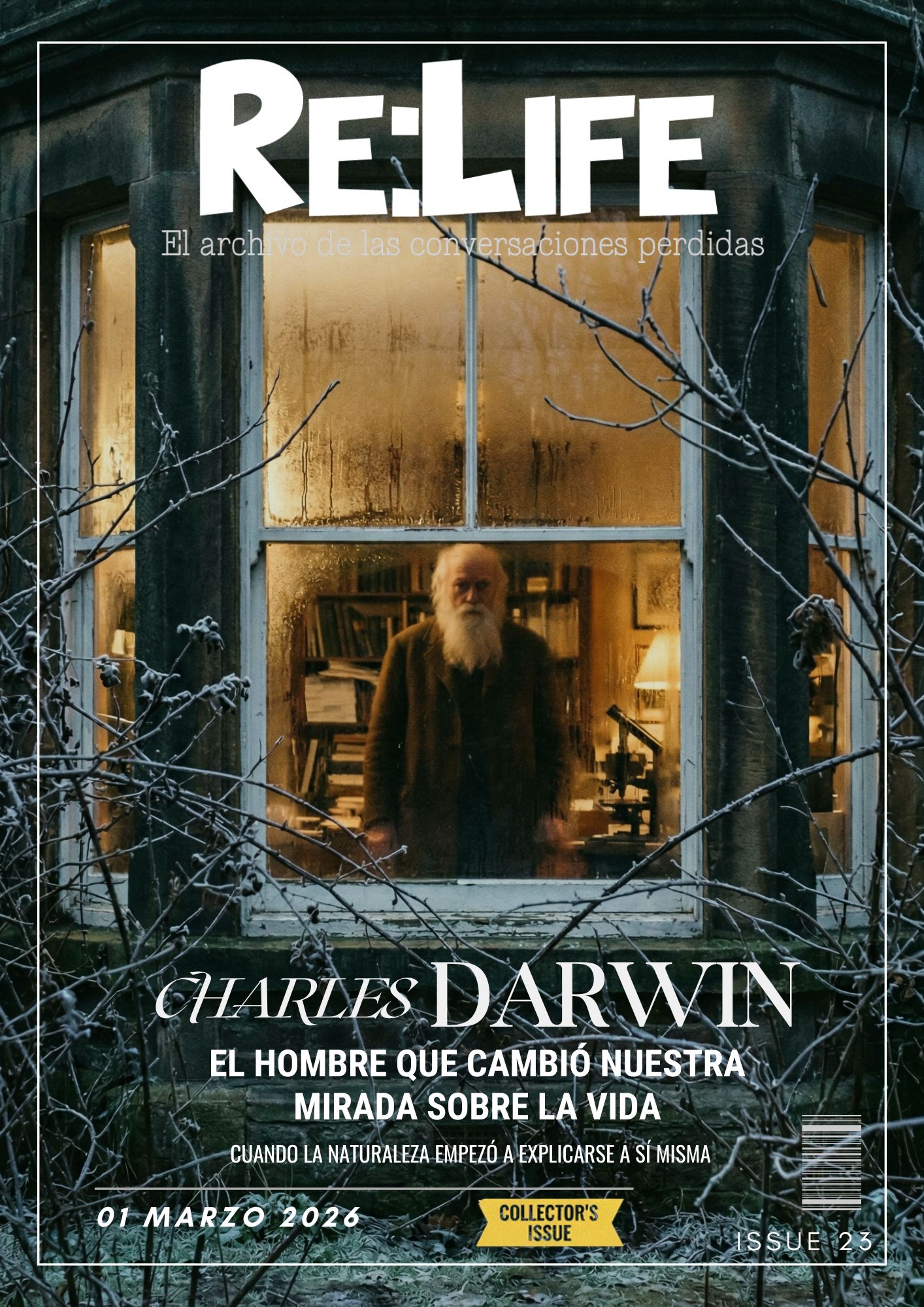 portada de re:life 23: Charles Darwin