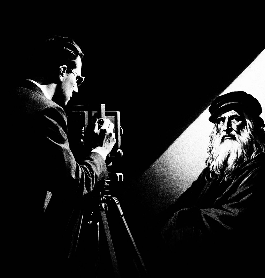 leonardo-da-vinci2 Leonardo Da Vinci en versión de László Moholy-Nagy