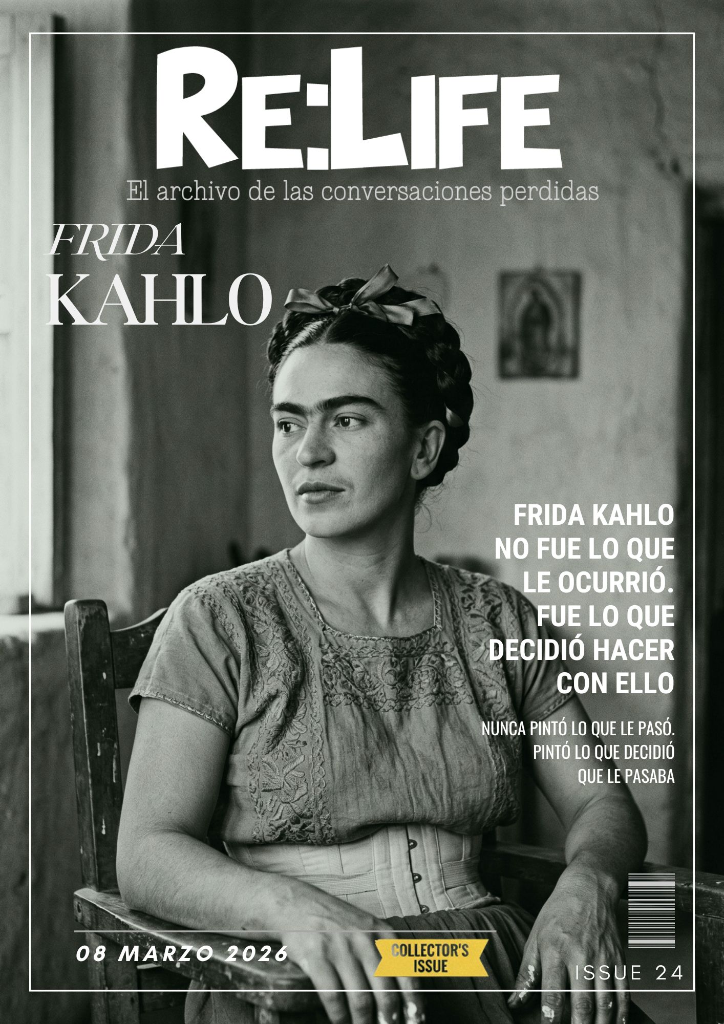 portada de re:life 24: Frida Kahlo