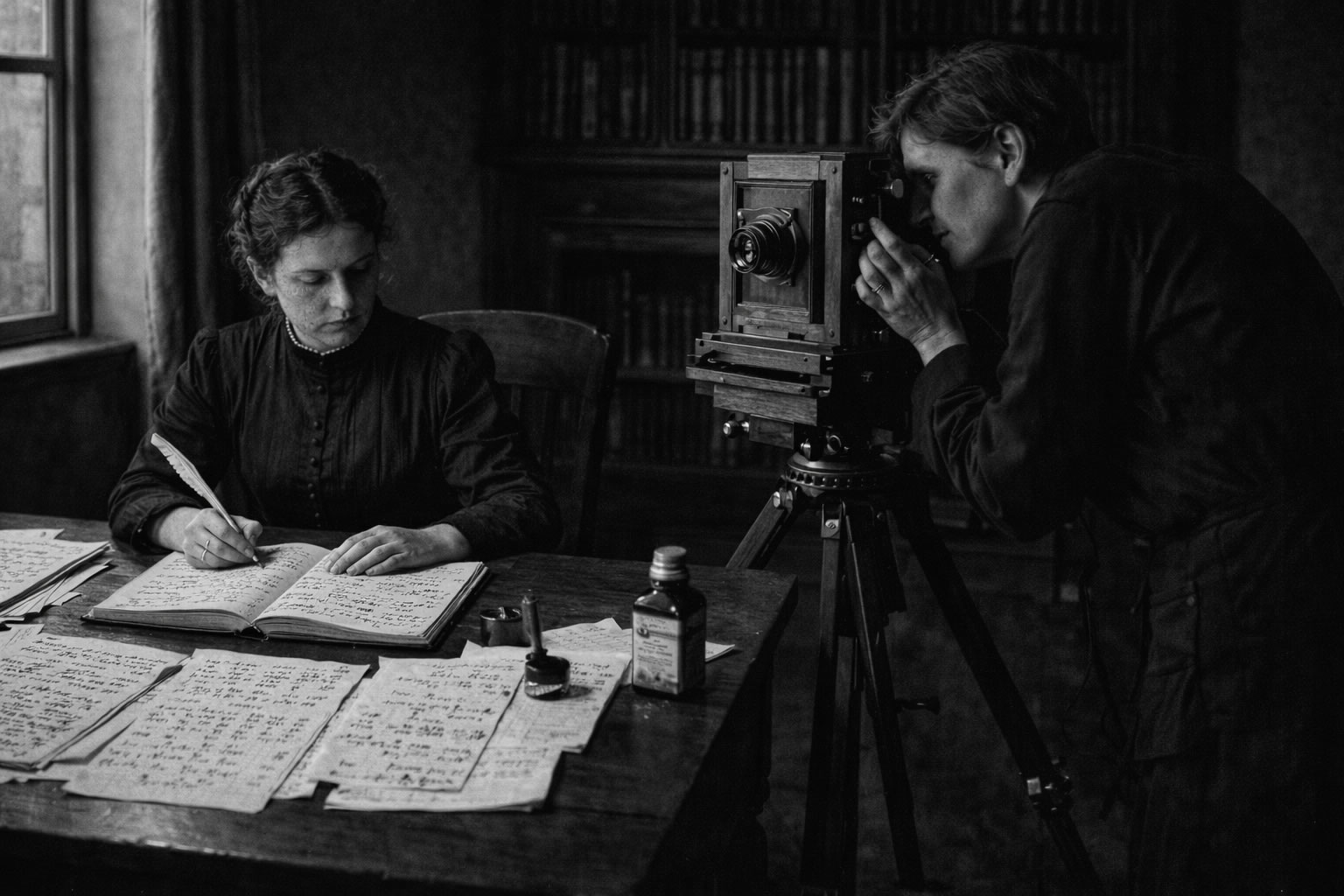 Ada Lovelace fotografiada por Berenice Abbott