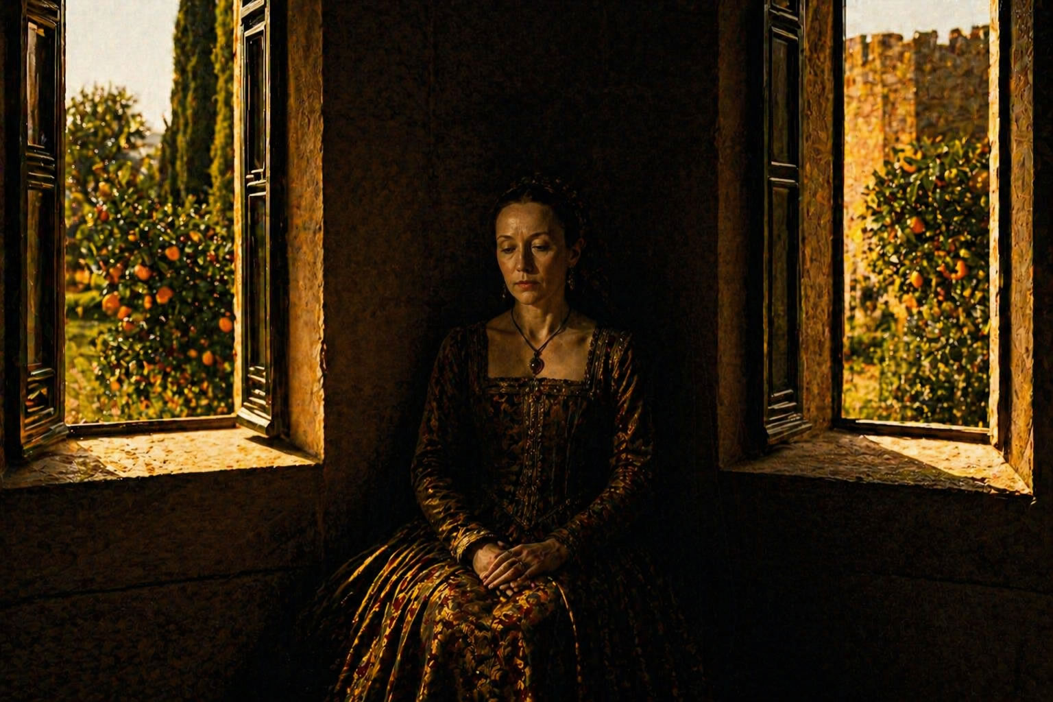 Juana I de Castilla, Juana la loca en una fotografía al estilo de Guy Bourdin