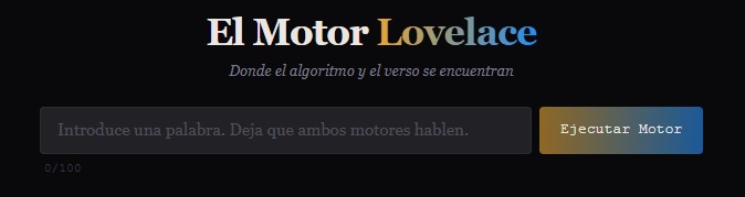 El motor Lovelace