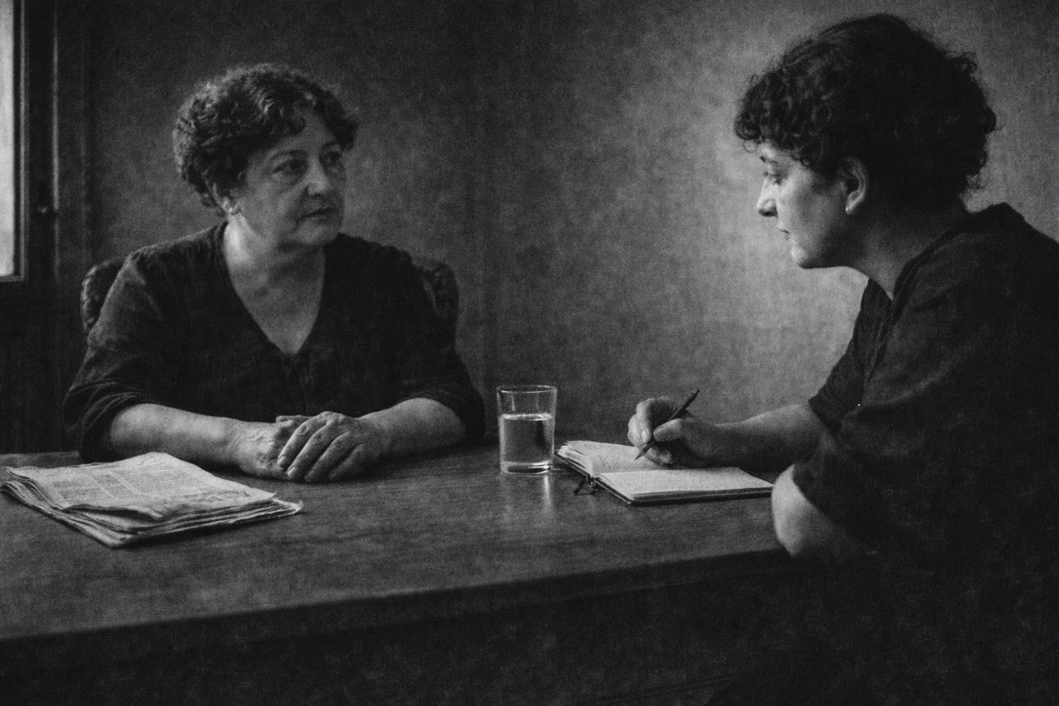 Carmen de Burgos "Colombine" fotografiada por Tina Modotti