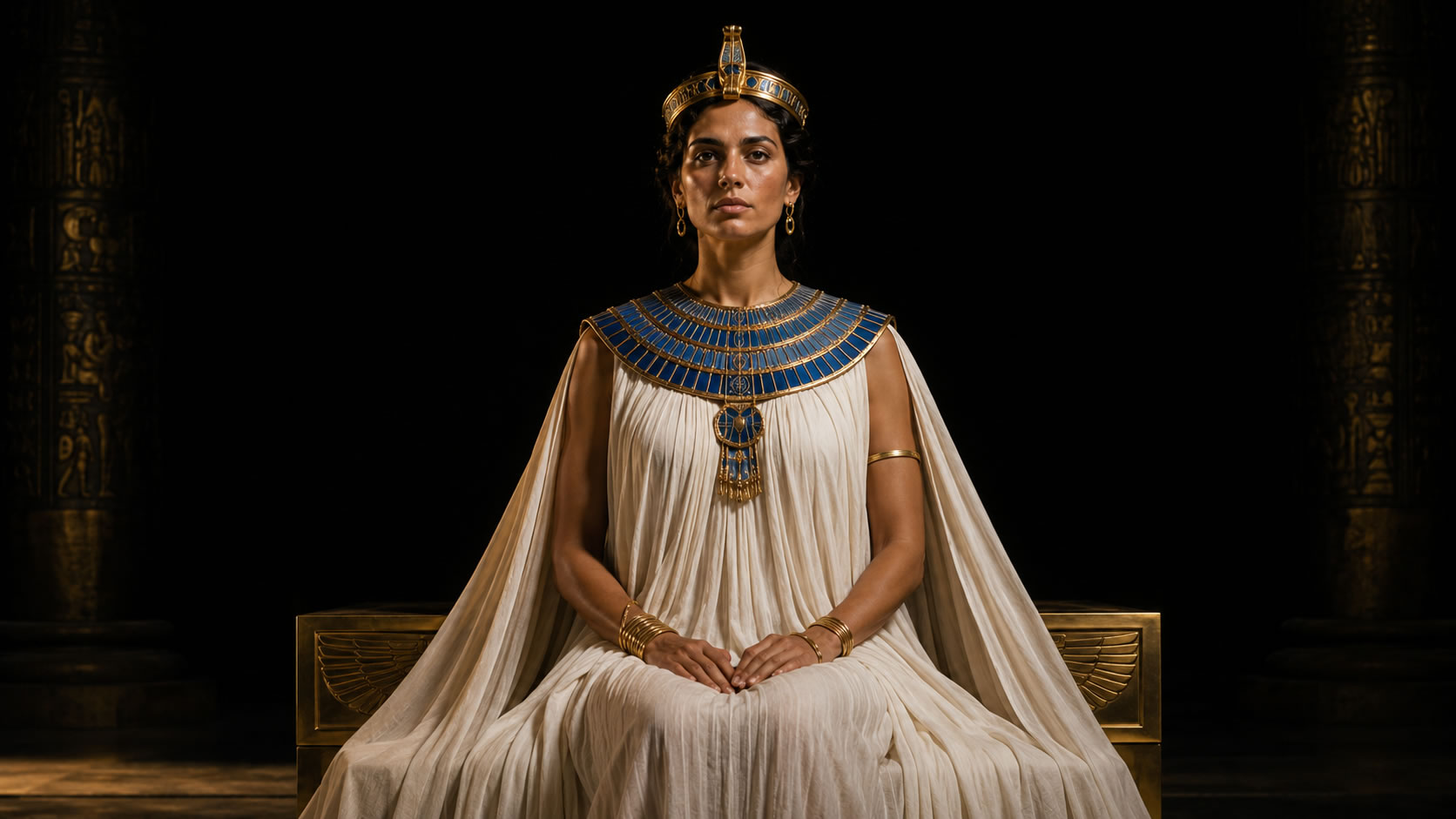 Cleopatra en una imagen del estilo de Hiro 