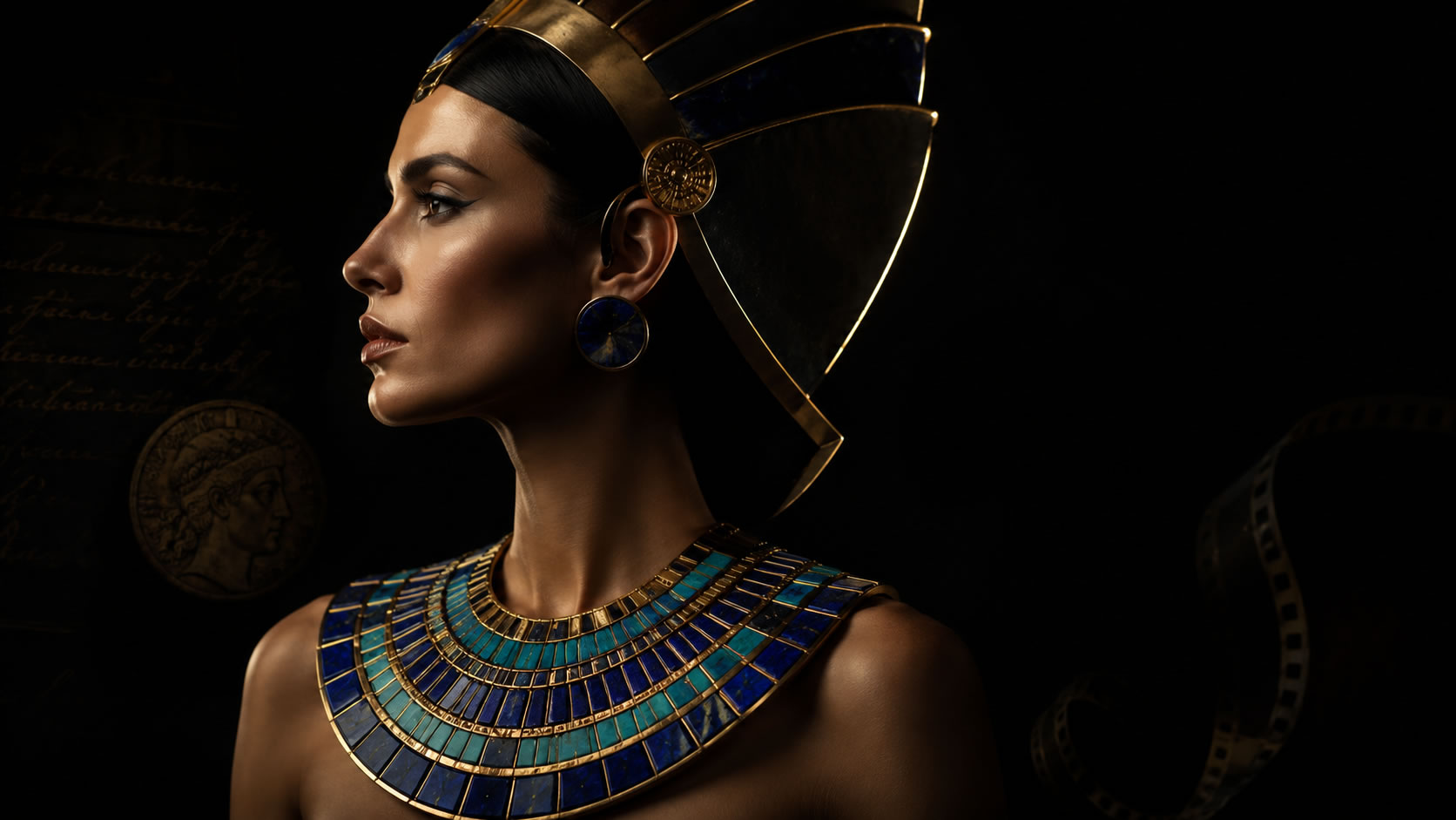 Cleopatra en una imagen del estilo de Hiro 