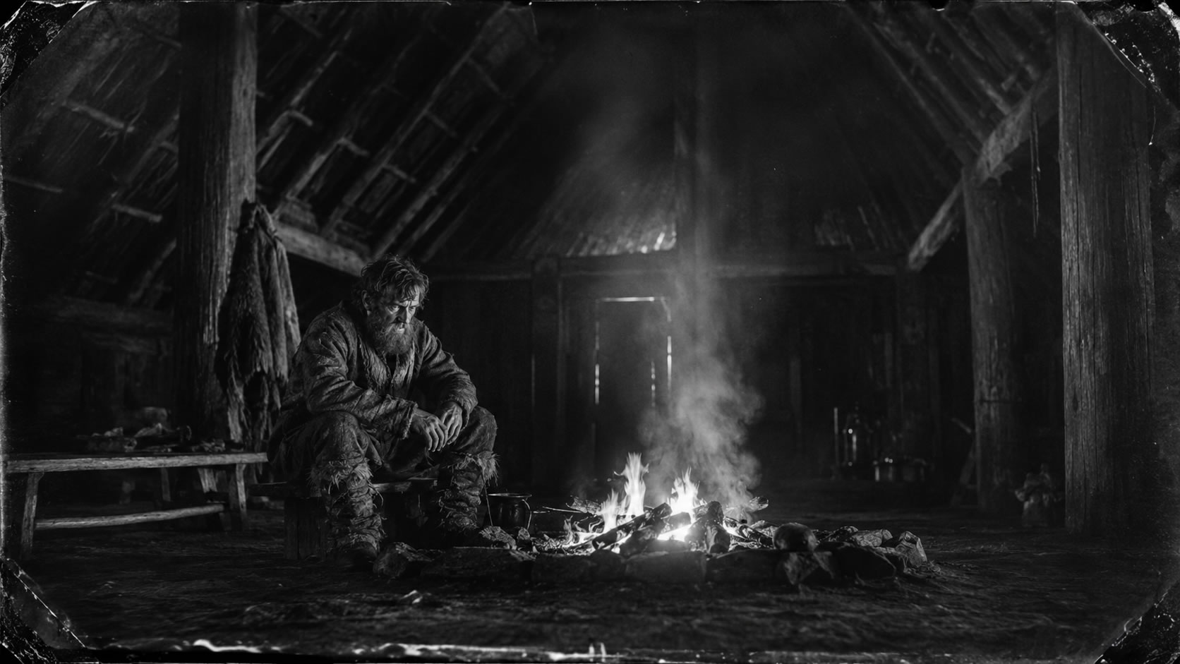 Erik el rojo fotografiado al estilo de Frank Hurley