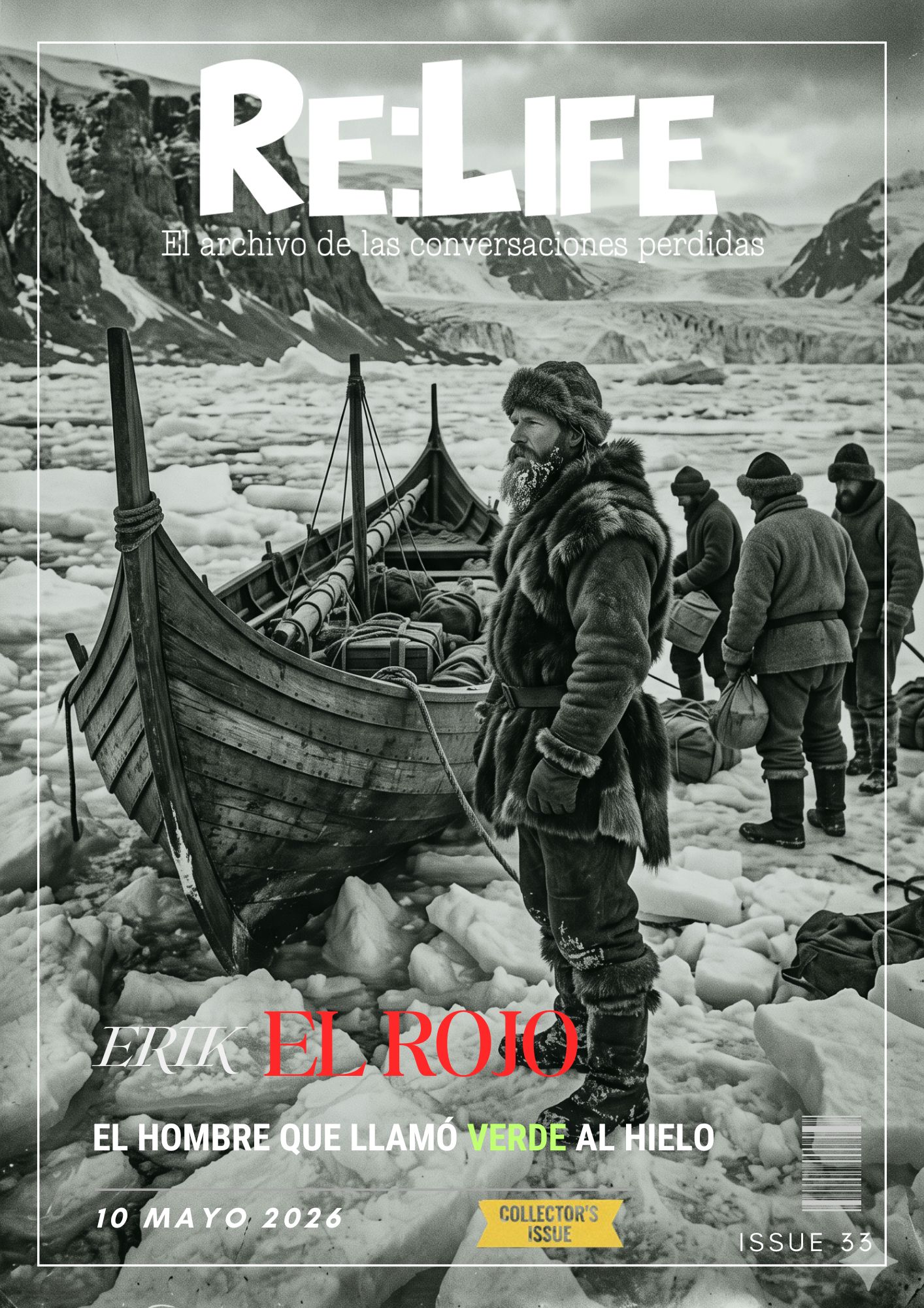 reLife 33 Erik el rojo (1) portada re:life 33: Erik el rojo