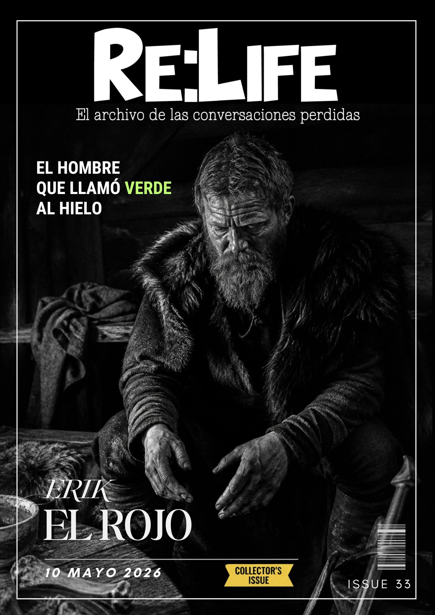 reLife 33 Erik el rojo (2) portada re:life 33: Erik el rojo