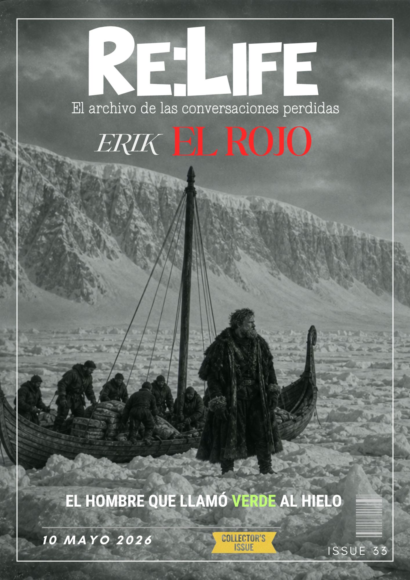 portada re:life 33: Erik el rojo