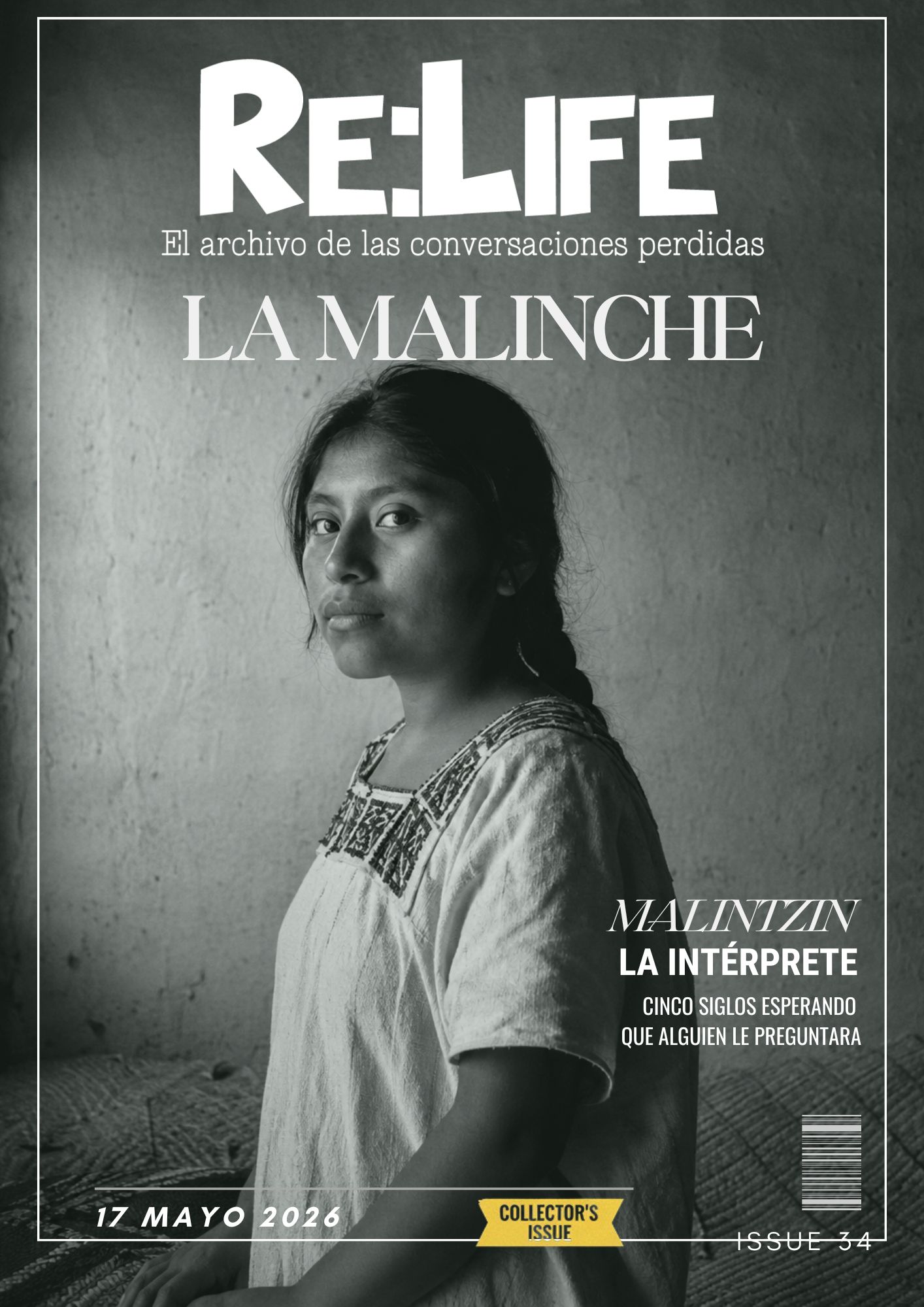 portada re:life 34: La Malinche - Malintzin