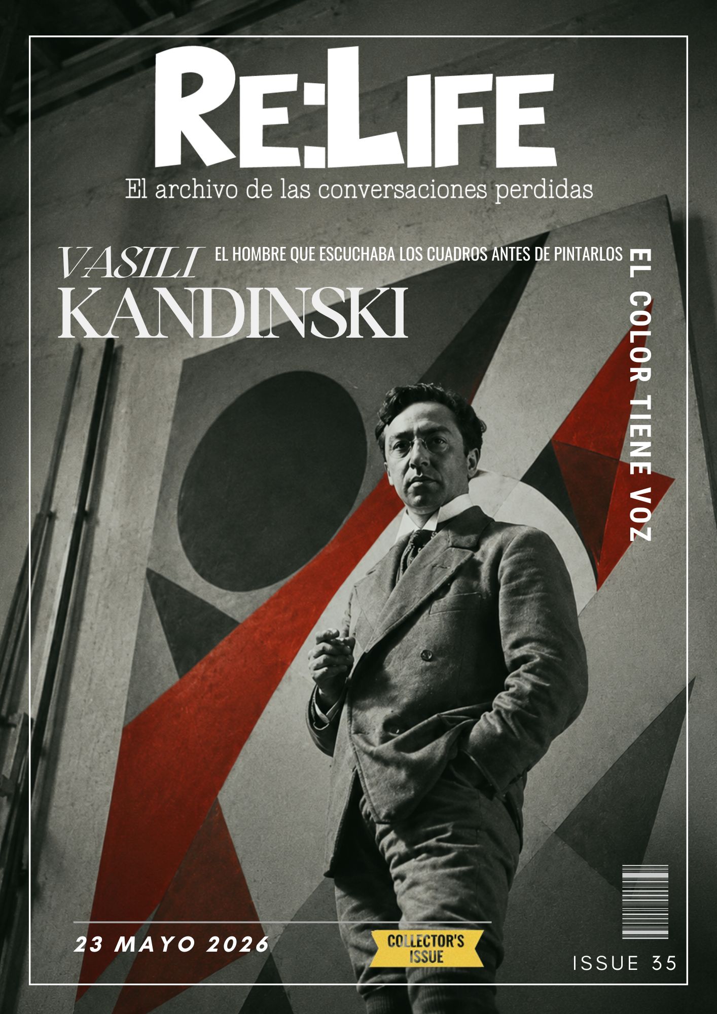 re:life 35: Vasili Kandinski con imagen de Aleksandr Ródchenko