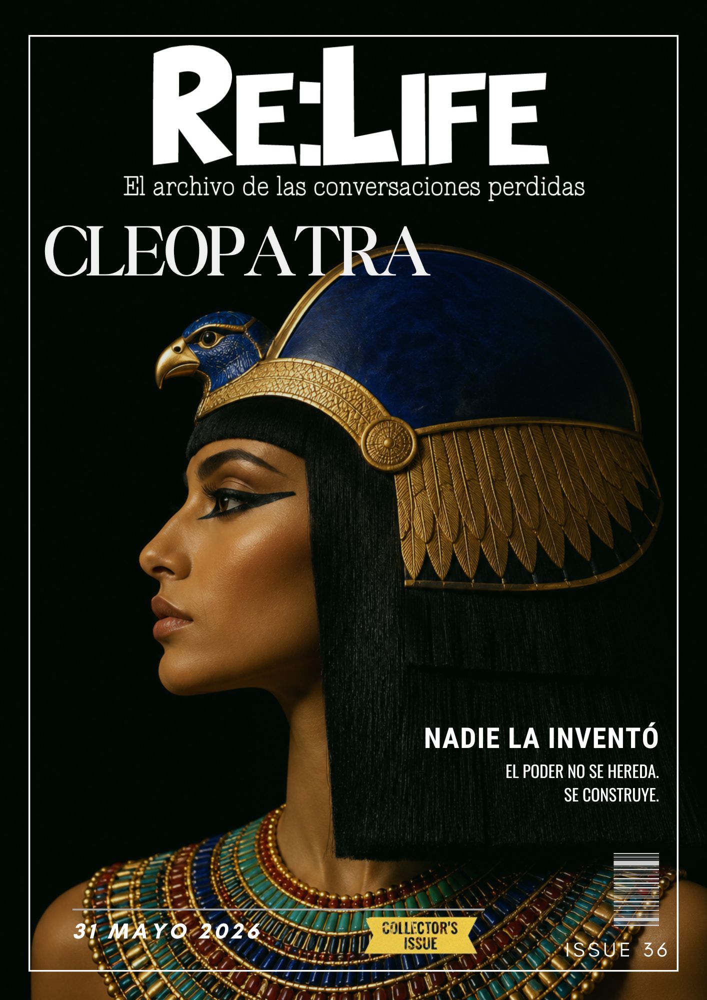 re:life 36: Cleopatra, según el estilo fotográfico de Hiro, Yasuhiro Wakabayashi