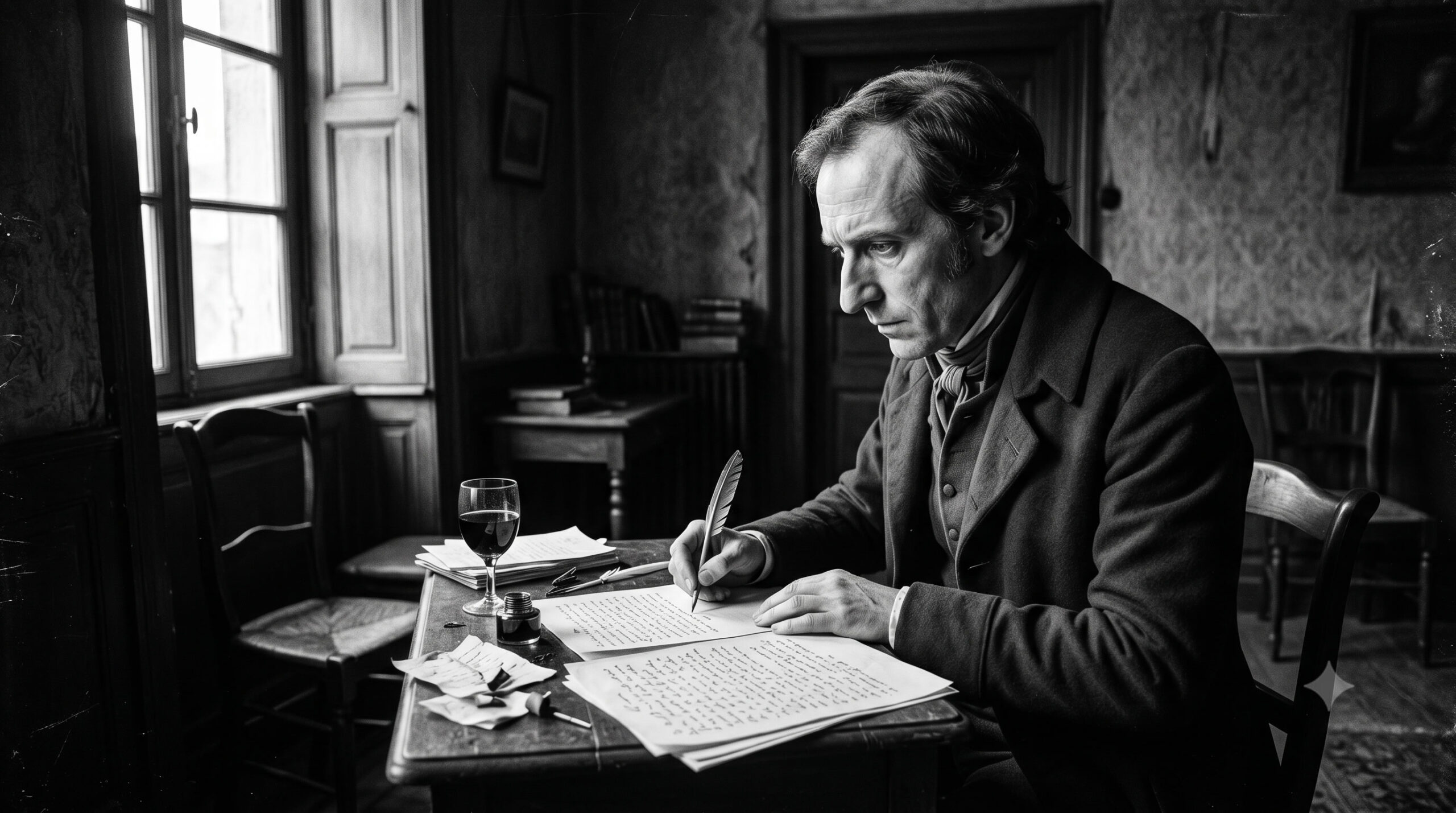 Adam Smith, fotografiado al estilo de Lewis Hine