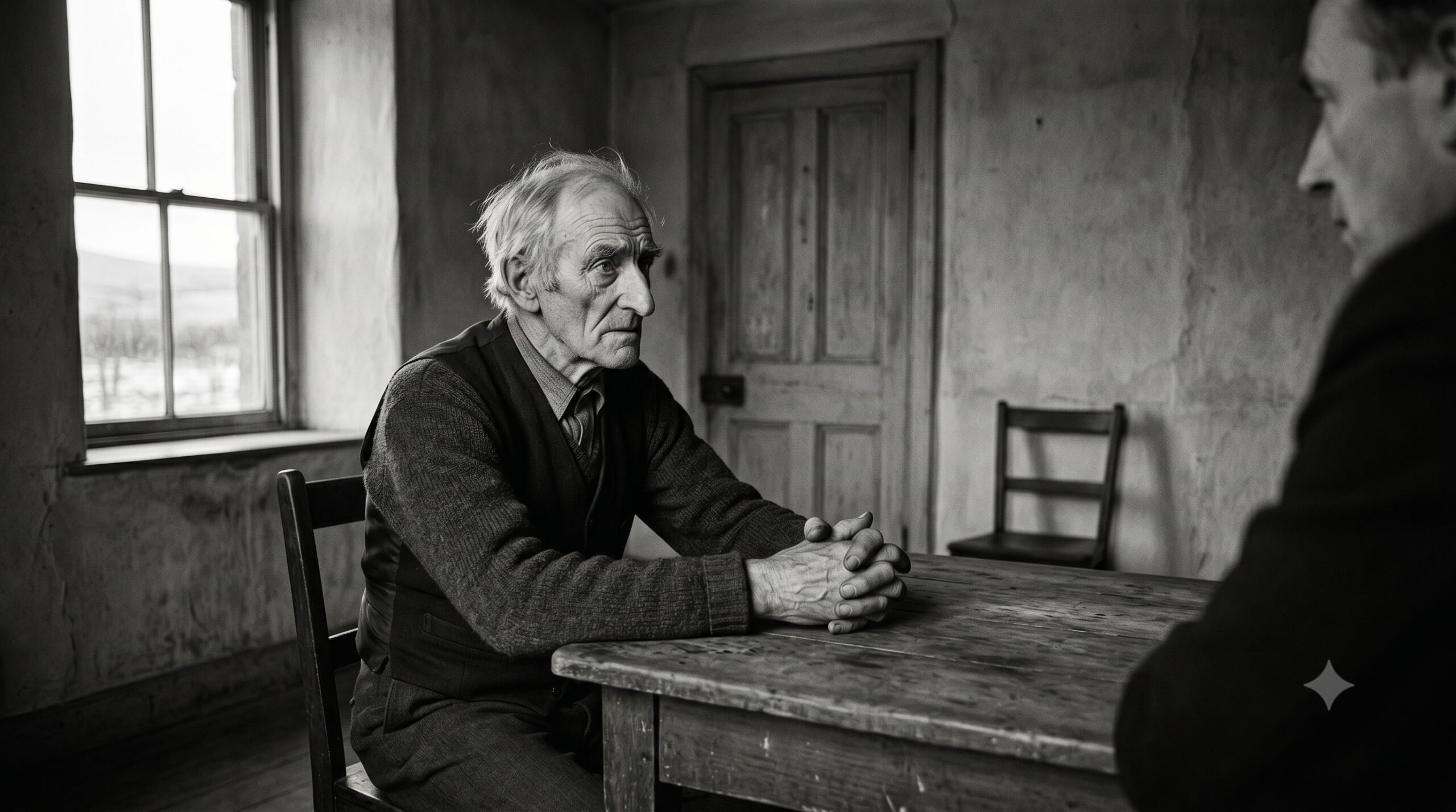 Adam Smith, fotografiado al estilo de Lewis Hine 