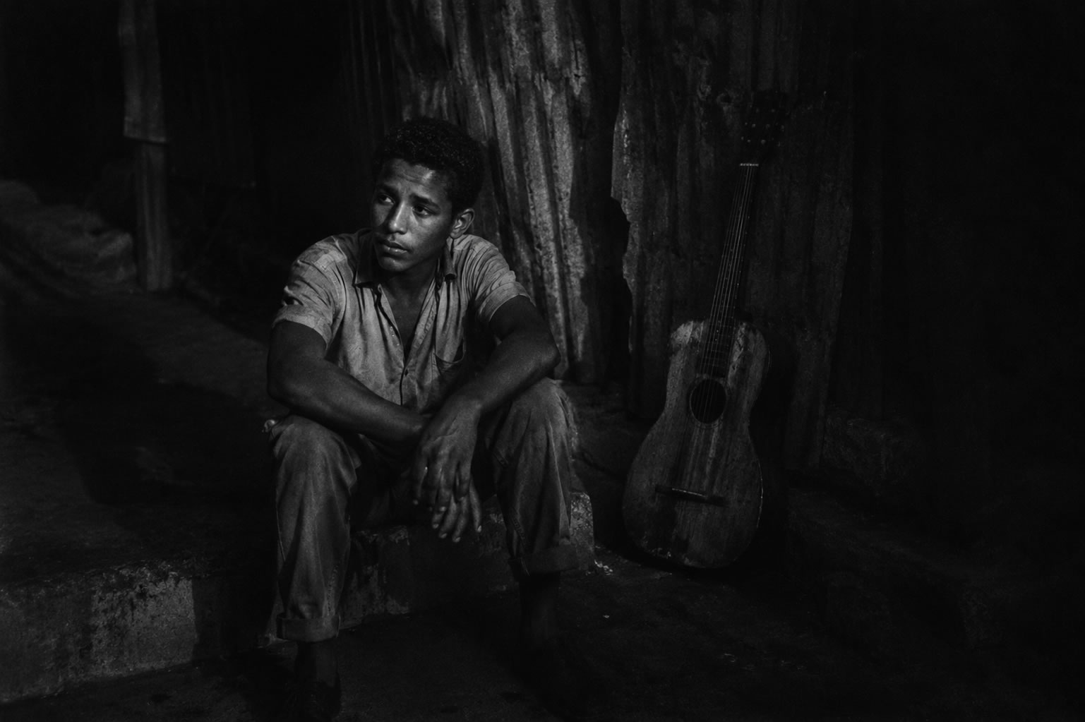 Bob Marley fotografiado al estilo Roy DeCarava