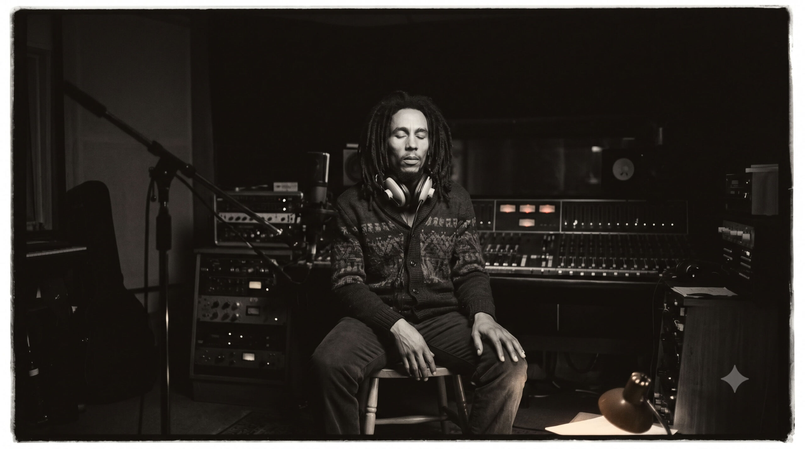 Bob Marley fotografiado al estilo Roy DeCarava