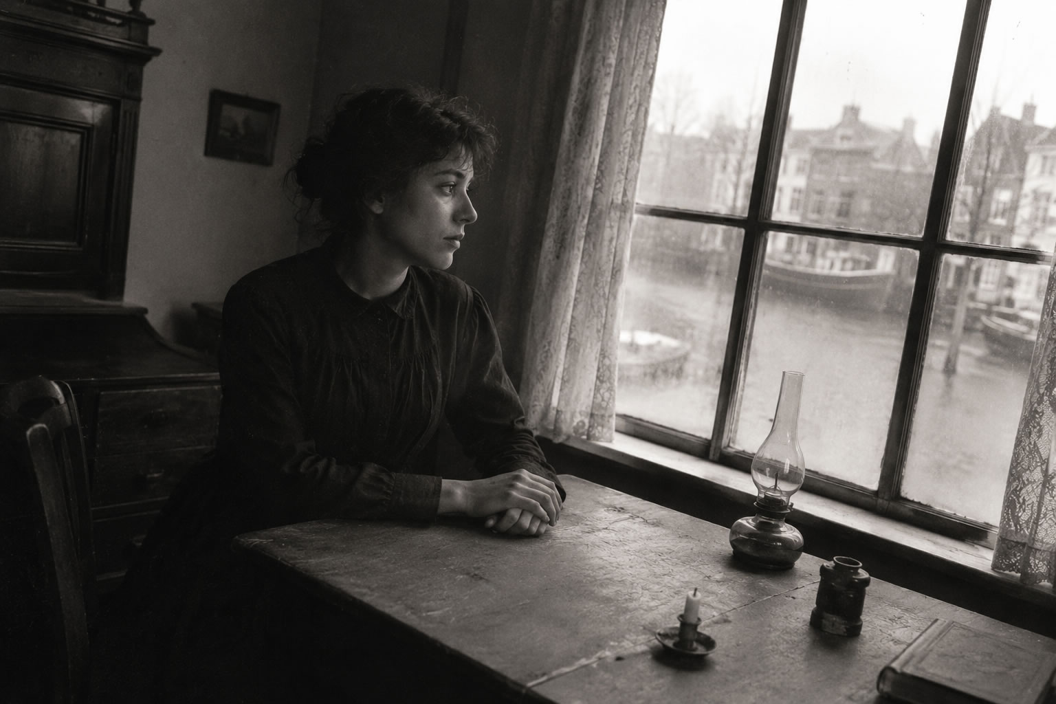 Mata Hari fotografiada al estilo de Jacques-Henri Lartigue